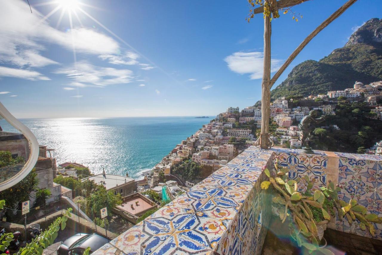 Estate4Home - Palazzo Crocione Positano Exteriör bild